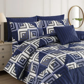 7 Pcs Comforter Set DZ-53 ( light weight filling )